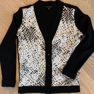 Pink Tartan cardigan (like new)